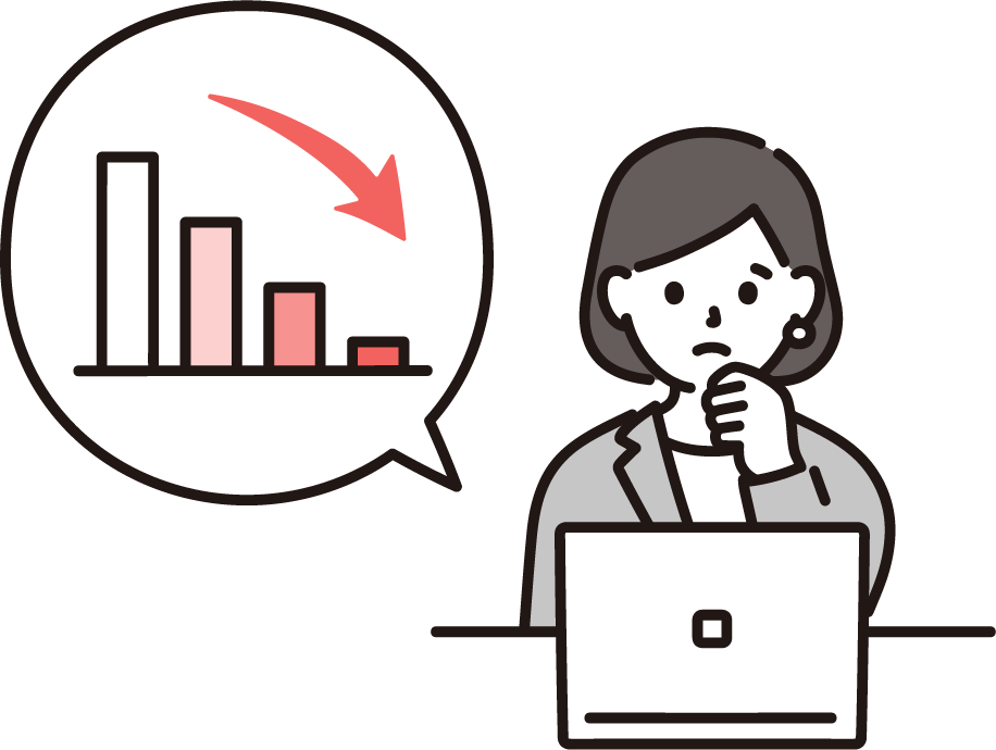 マーケティングの資産が貯まらない